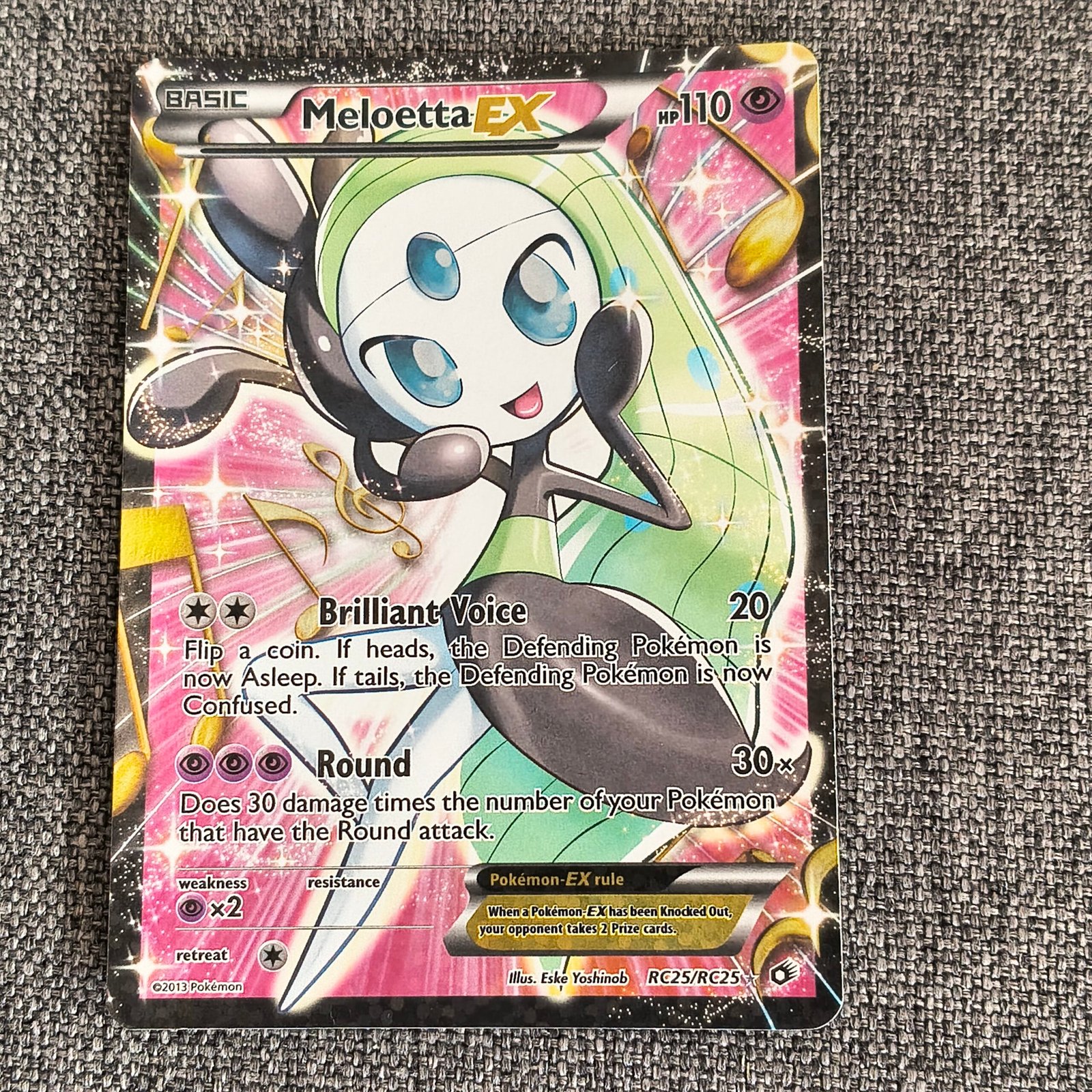 IMG_20260303_101819254_HDR meloetta ex rc25/rc25 Vintage Pokemon - Image 1