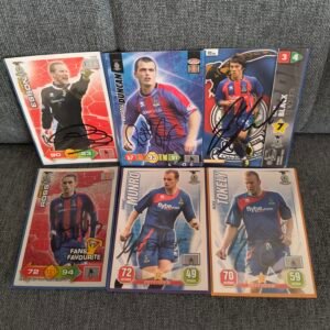 thistle x6 trading cards Autographs