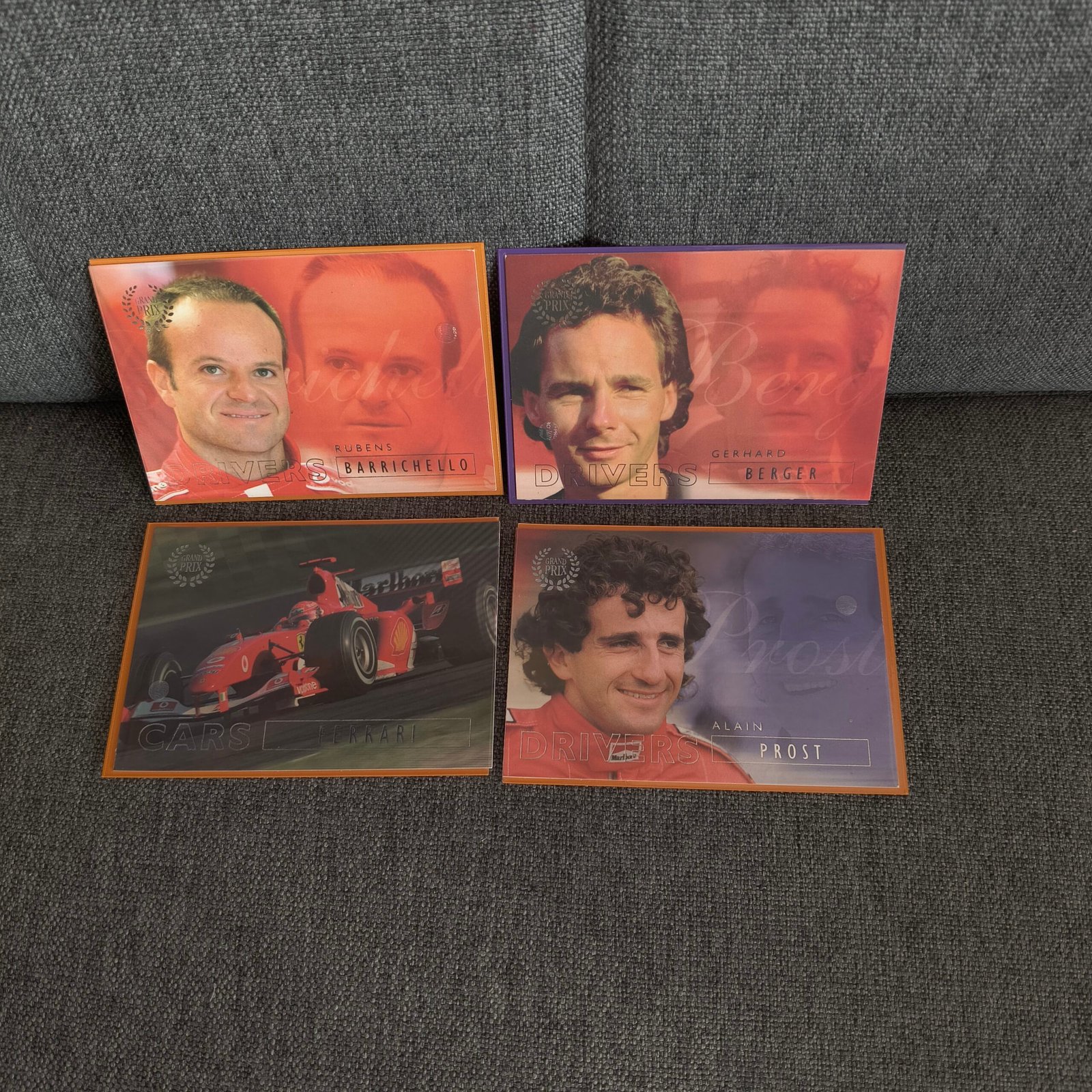 Futera Grand Prix F1 Formula One Trading Card Drivers bundle #1