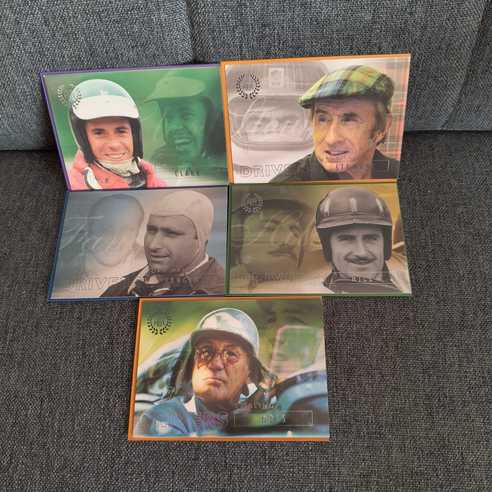 Futera Grand Prix F1 Formula One Trading Card Drivers bundle #2