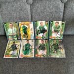 edinburgh x8 trading cards hand signed Autographs