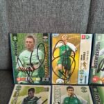 edinburgh x8 trading cards hand signed Autographs - Image 2