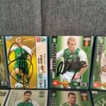 edinburgh x8 trading cards hand signed Autographs - Image 3