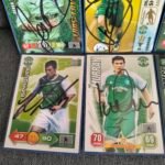 edinburgh x8 trading cards hand signed Autographs - Image 5
