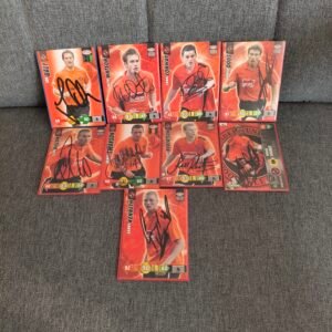 dundee x9 trading cards Autographs