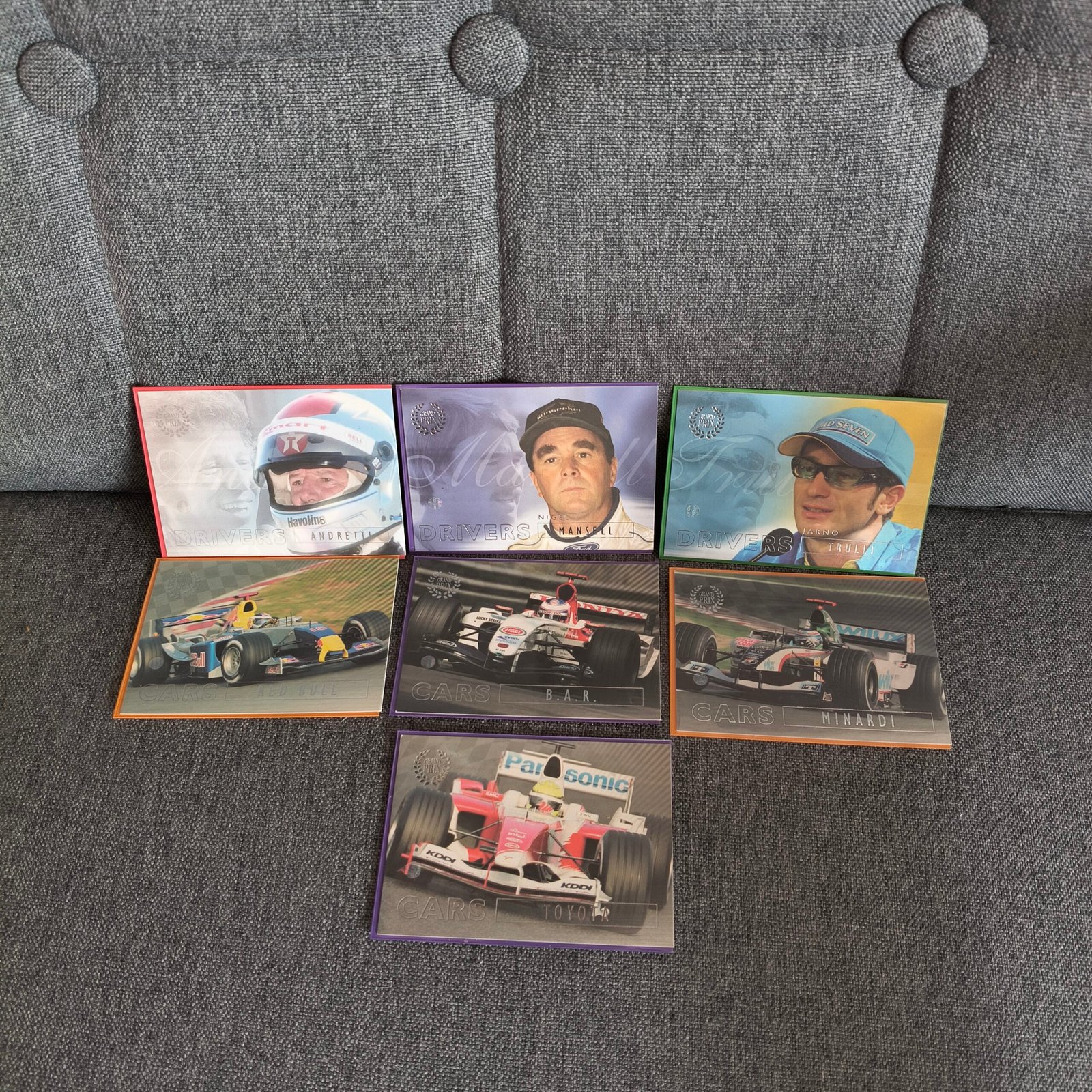 IMG_20260303_112840767_HDR Futera Grand Prix F1 Formula One Trading Card Drivers bundle #8 - Image 1