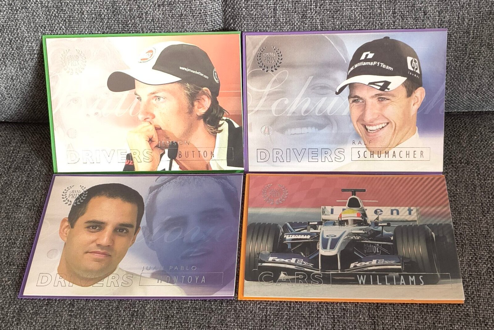 Futera Grand Prix F1 Formula One Trading Card Drivers bundle #10