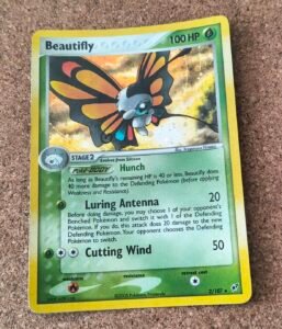 beautifly- 2/107 holo Vintage Pokemon