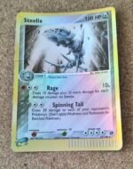 steelix damaged- 23/100 Vintage Pokemon