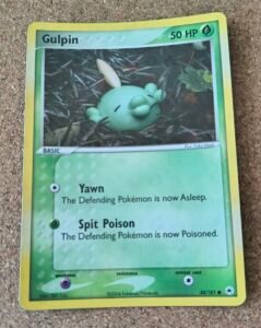 gulpin- 62/101 Vintage Pokemon