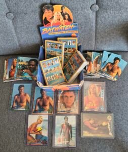 BAYWATCH TV SHOW TRADING CARDS COLLECTION EDITION 1 opened 1996 BOX
