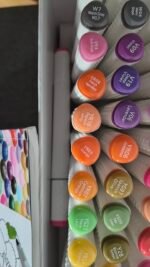 Prism World Of Colour Alcohol Markers+free book vol 9 included - Image 2