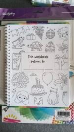 Unused Hunkydory colour me cardstock craft item+ Prism markers workbooks x2 - Image 4