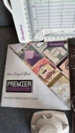 hunkydory premier craft tools trimmer with score blade + stamps and corner punch - Image 3