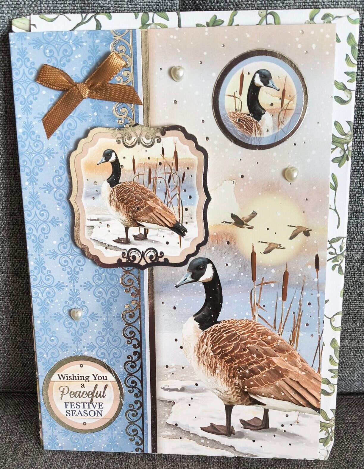 IMG_20260823_140510128_HDR Handmade Christmas Card (5"X7") | BID OR Buy Now - Image 1