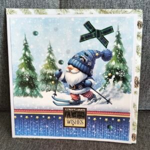Handmade Christmas Card (6"X6") | BID OR Buy Now