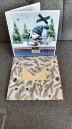 Handmade Christmas Card (6"X6") | BID OR Buy Now - Image 3