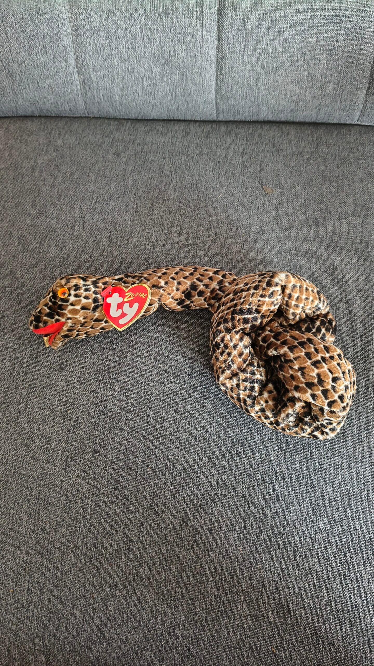 IMG_20260403_154916470_HDR TY Zodiac Snake Beanie Baby - Image 1
