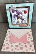 Handmade Christmas Card (5"X5") | BID OR Buy Now - Image 3