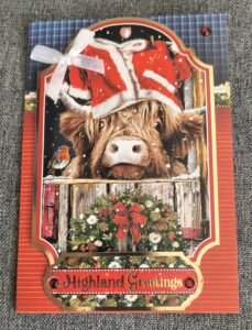 Handmade Christmas Card (6"X4") | BID OR Buy Now