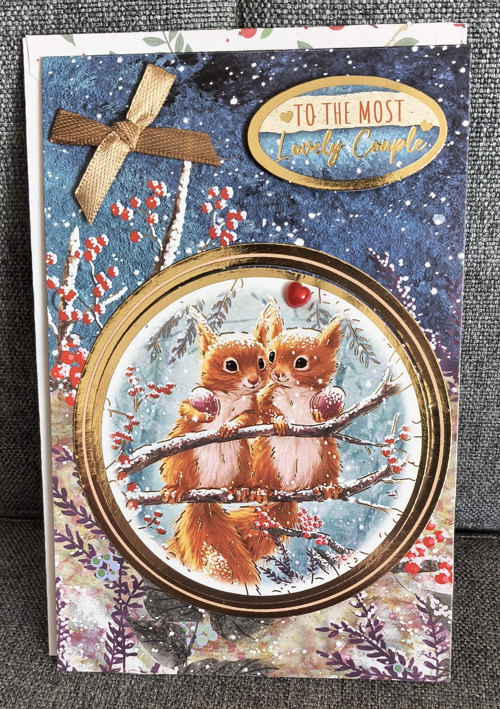Handmade Christmas Card (6"X4") | BID OR Buy Now