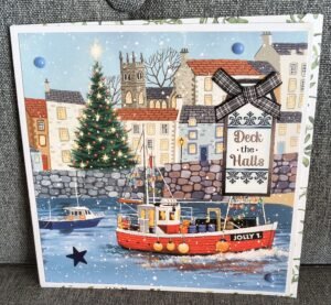 Handmade Christmas Card (6"X6") | BID OR Buy Now