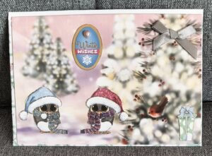 Handmade Christmas Card (6"X4") | BID OR Buy Now