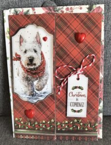 Handmade Christmas Card (5"X7") | BID OR Buy Now