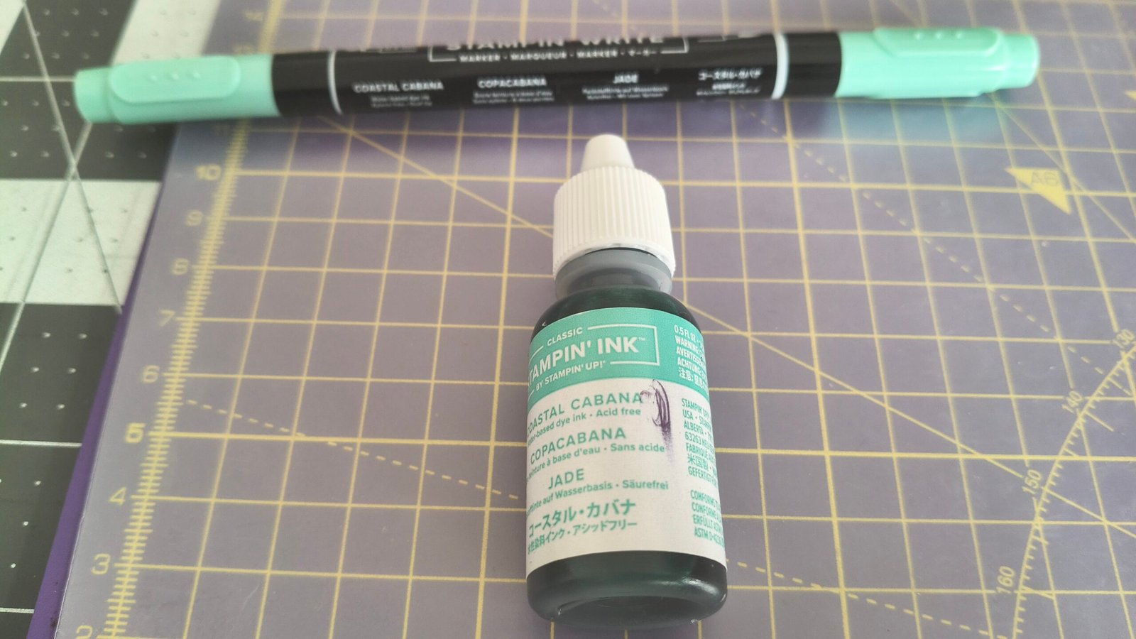 IMG_20260907_143925482_HDR Stampin' Up Ink + Write Brush Marker refillable Costal Cabana - Image 1
