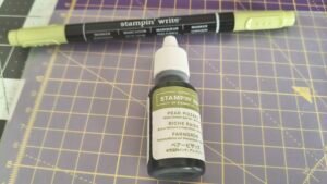 Stampin' Up Ink + Write Brush Marker refillable Pear Pizzazz