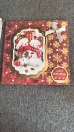 Handmade Christmas Card (5"X5") | BID OR Buy Now