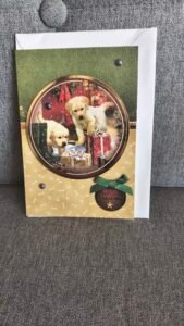 Handmade Christmas Card (6"X4") | BID OR Buy Now