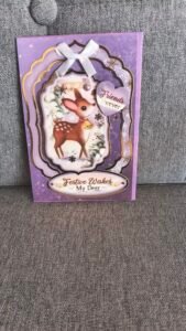 Handmade Christmas Card (6"X4") | BID OR Buy Now