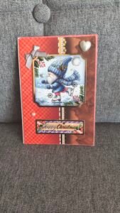 Handmade Christmas Card (6"X4") | BID OR Buy Now