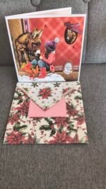 Handmade Christmas Card (6"X6") | BID OR Buy Now - Image 3