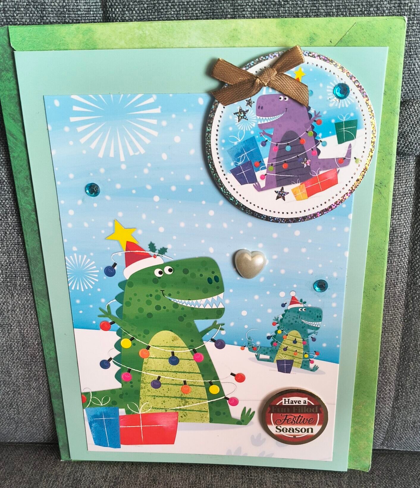 IMG_20260909_142012354_HDR Handmade Christmas Card ("A5") | BID OR Buy Now - Image 1