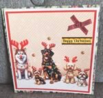 Handmade Christmas Card (6"X6") | BID OR Buy Now