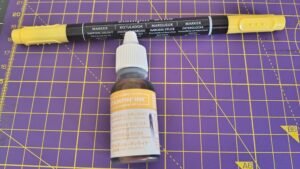 Stampin' Up Ink + Write Brush Marker refillable daffodil delight