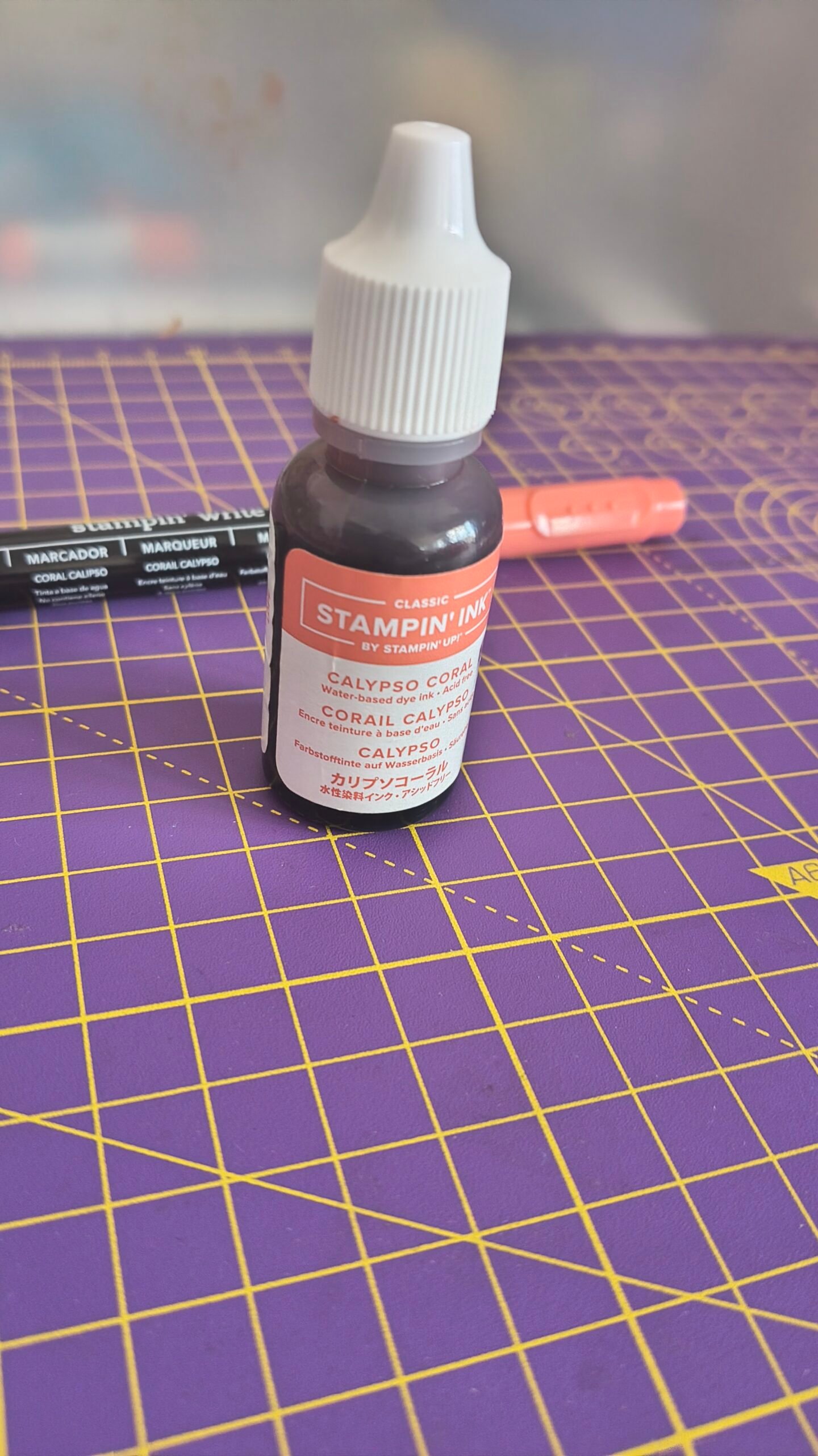Stampin’ Up Ink + Write Brush Marker refillable Calypso Coral - Image 2