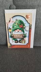 Handmade Christmas Card (6"X4") | BID OR Buy Now