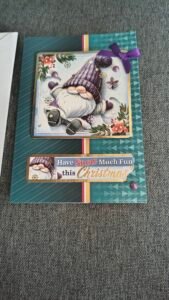Handmade Christmas Card (6"X4") | BID OR Buy Now