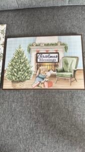 Handmade Christmas Card (5"X7") | BID OR Buy Now