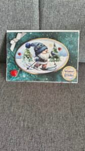 Handmade Christmas Card (6"X4") | BID OR Buy Now